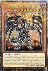 Red-Eyes Darkness Metal Dragon - RA03-EN212 - Quarter Century Secret Rare - 1st Edition